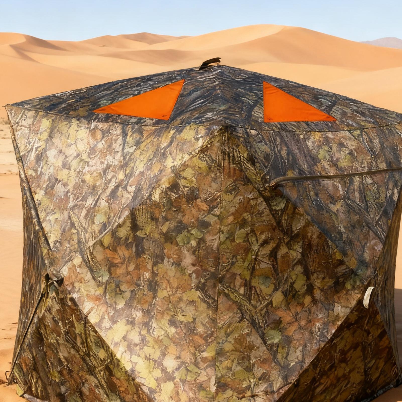 Outdoor Hunting Tent - Avcılık için Kör Palet Turuncu İşaretleyiciler