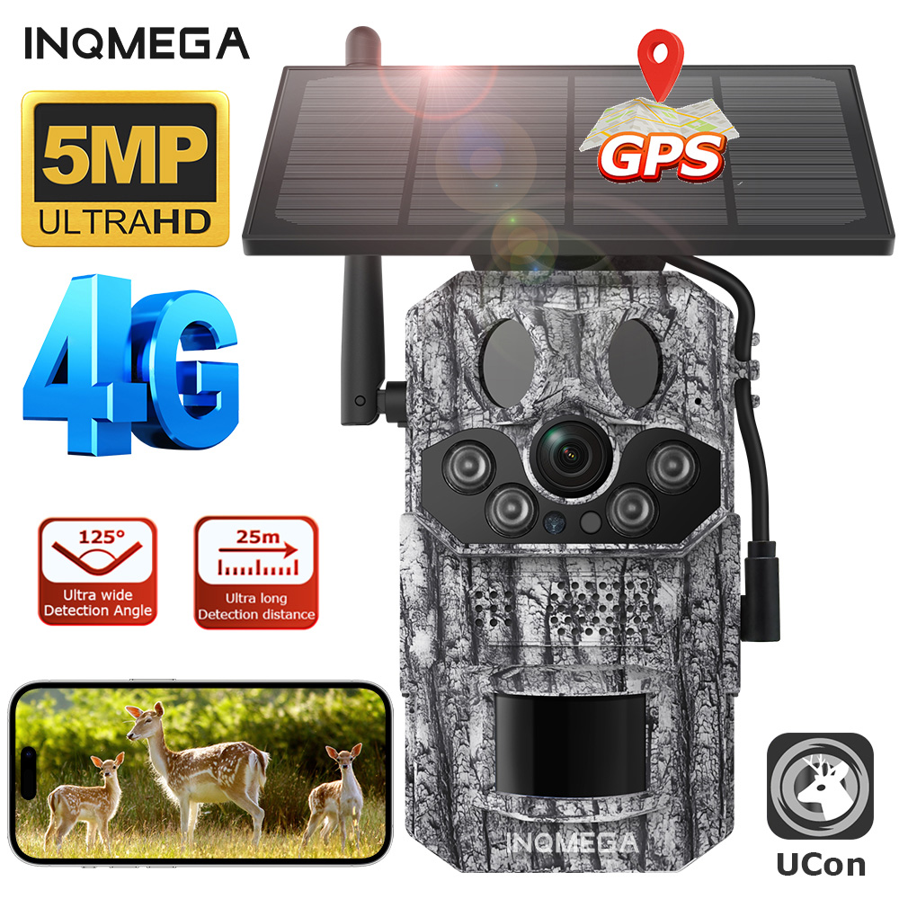 Outdoor Hunting Video Camera - INQMEGA4G 2K 5MP PIR Hareket Aktif