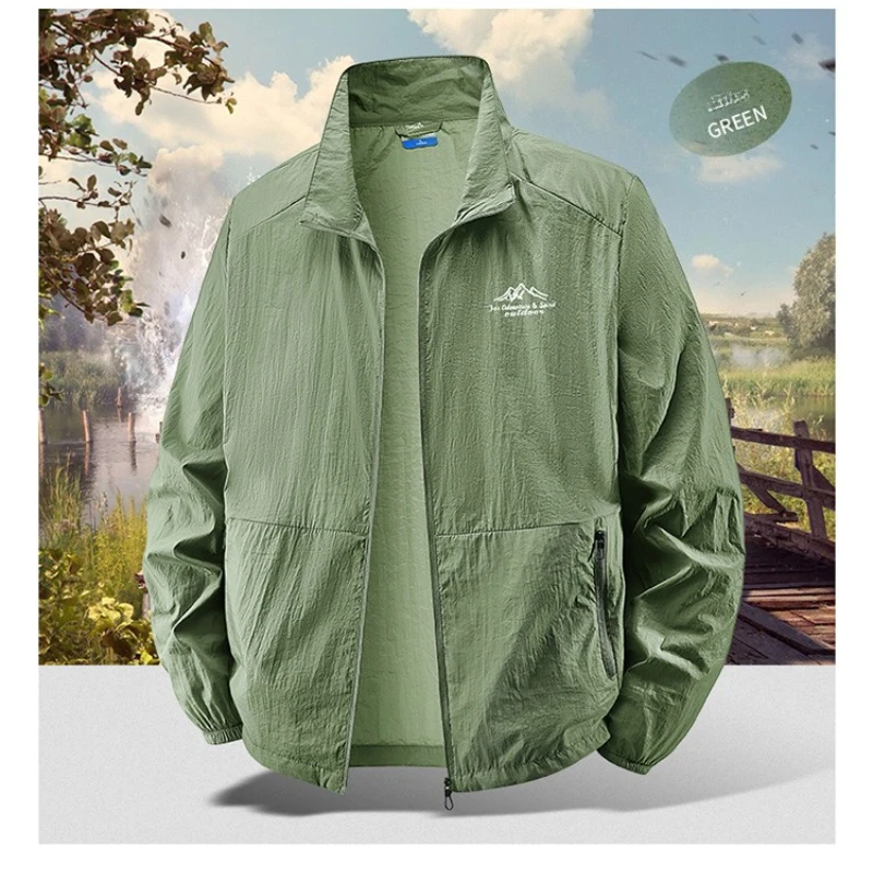 Hunting Outdoor Clothing Brands - UPF50+ Mont Erkekler Hafif Ceket Yaz