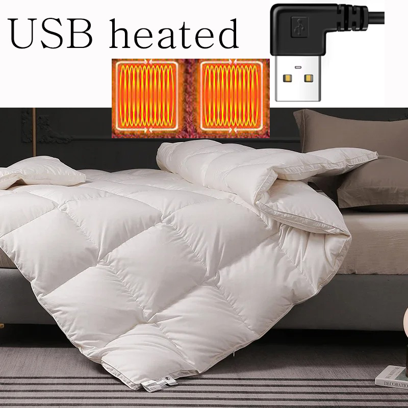 Outdoor Hunting Blanket - Aşağı Yünlü Battaniye Usb Isıtmalı Giyilebilir