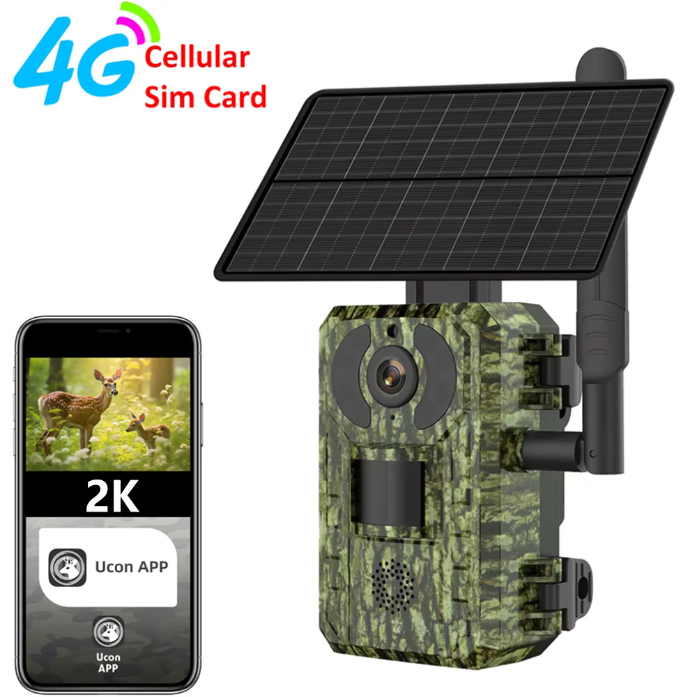 Outdoor Hunting Video Camera - AB 4G Hücresel 2K Pil Güçlü