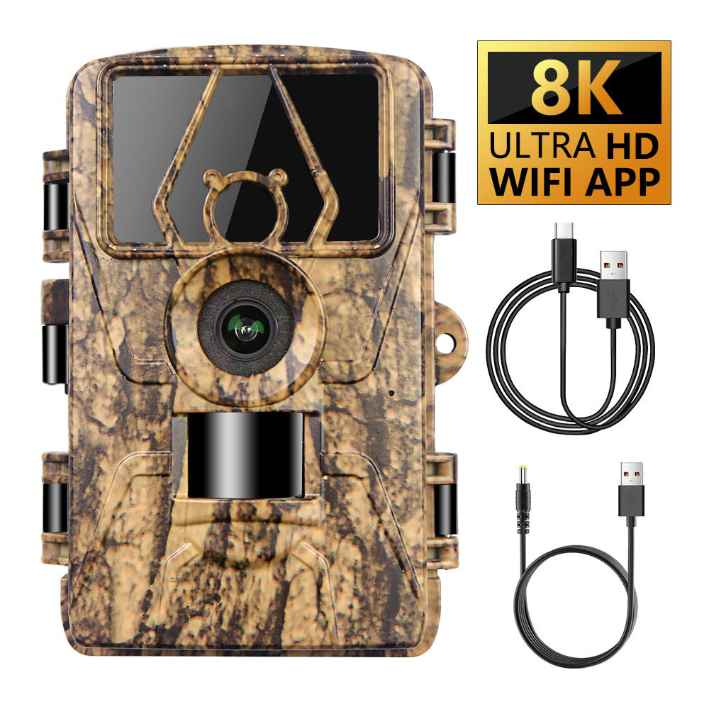 Outdoor Hunting Video Camera - PR801W Ultra Net 8K Video 60MP