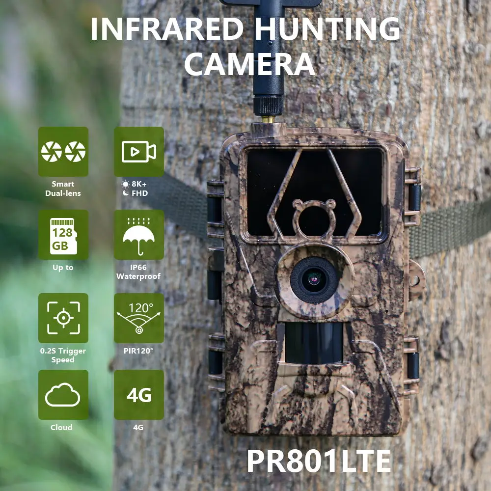 1 adet HD8K Kızılötesi Kamera  - Outdoor Hunting Video Camera incelemesi ve fiyatı