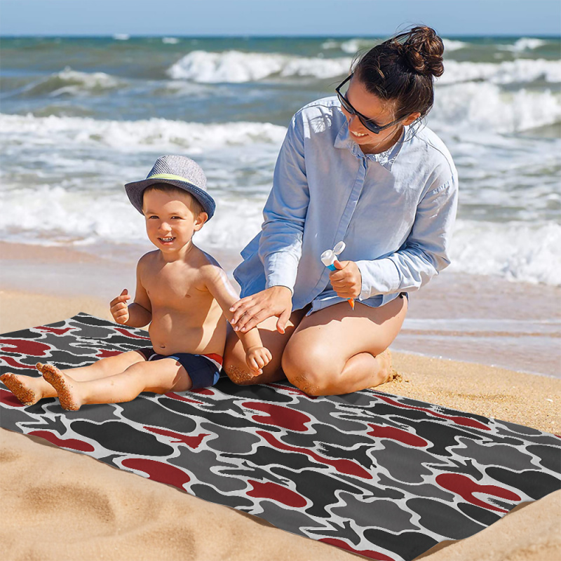 Kırmızı Tonlu Av Tavuğu Kamufl - Outdoor Hunting Blanket incelemesi ve fiyatı