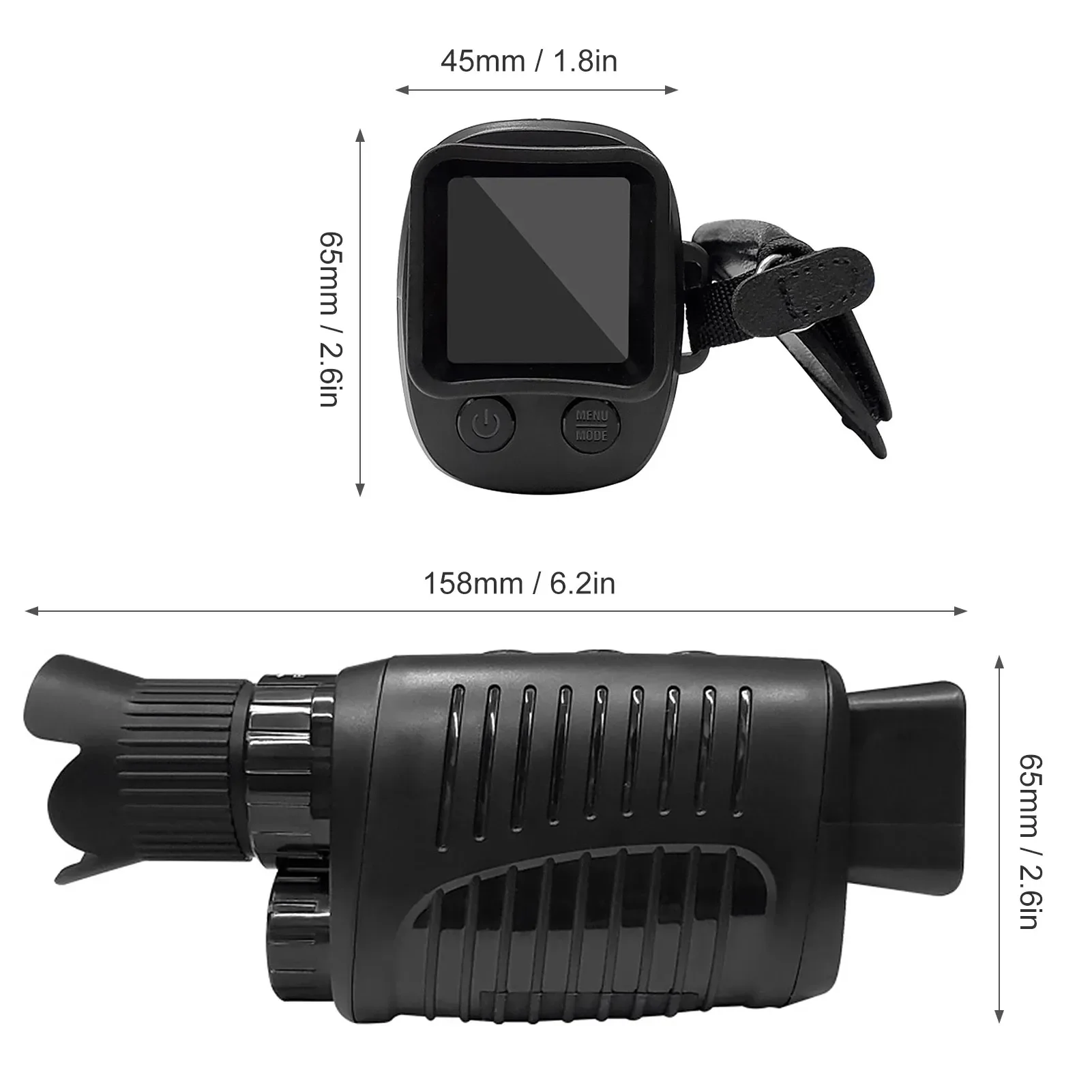 1080P Monoküler Avcılık Telesk - Outdoor Hunting Video Camera incelemesi ve fiyatı