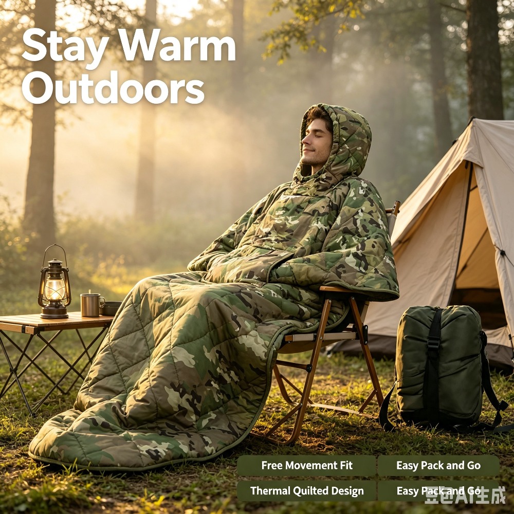 Kamuflaj Battaniyesi Su Geçirm - Outdoor Hunting Blanket incelemesi ve fiyatı
