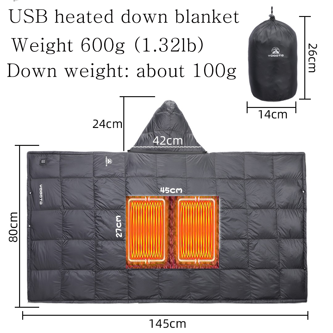 Aşağı Yünlü Battaniye Usb Isıt - Outdoor Hunting Blanket incelemesi ve fiyatı