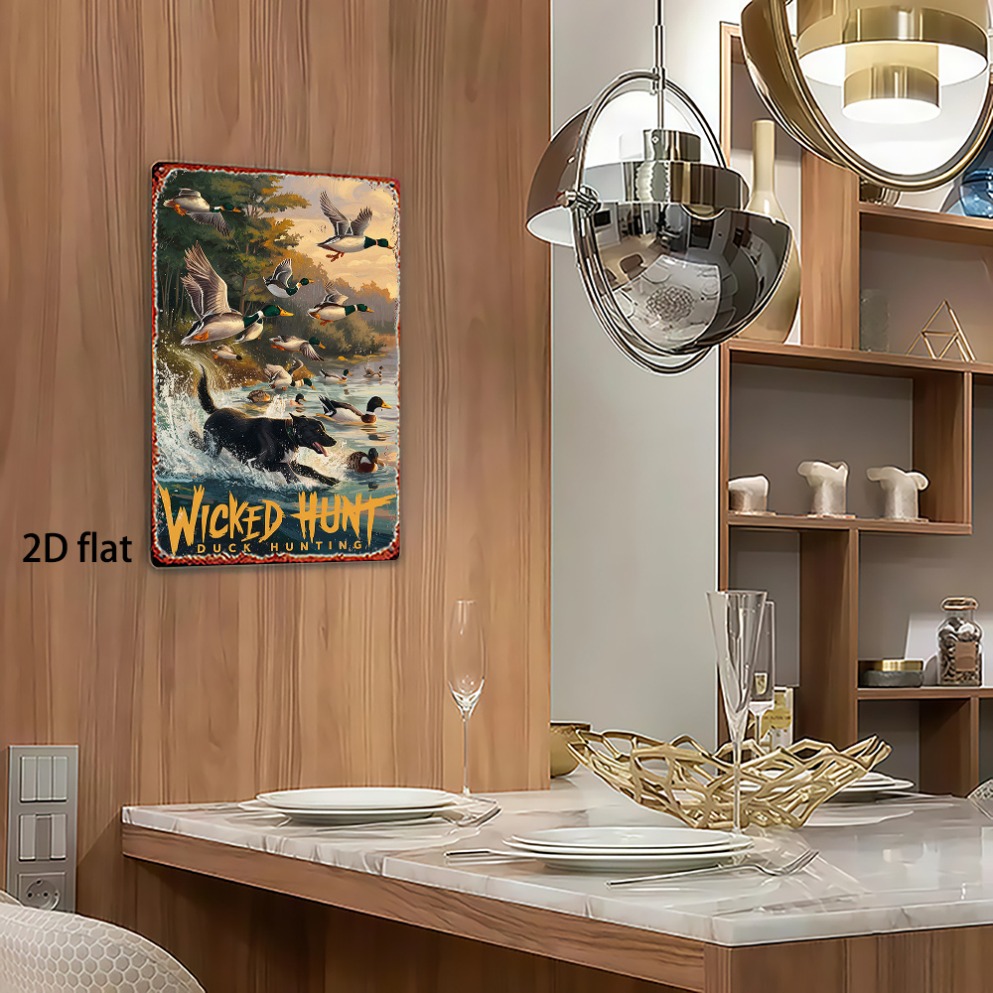2D Düz Vintage Av Tavuğu Metal - Wildman Hunting & Outdoor Price List incelemesi ve fiyatı