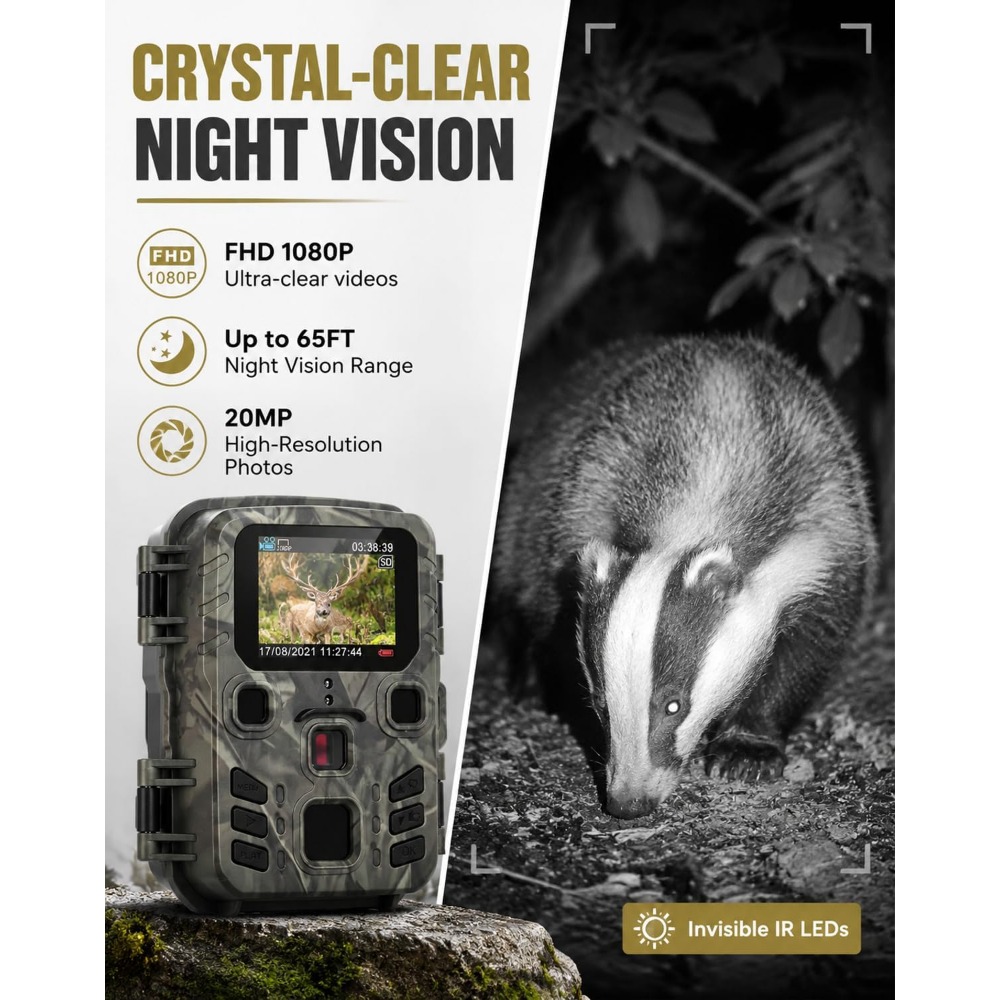 Mini Trail oyunu kamera gece g - Outdoor Hunting Video Camera incelemesi ve fiyatı