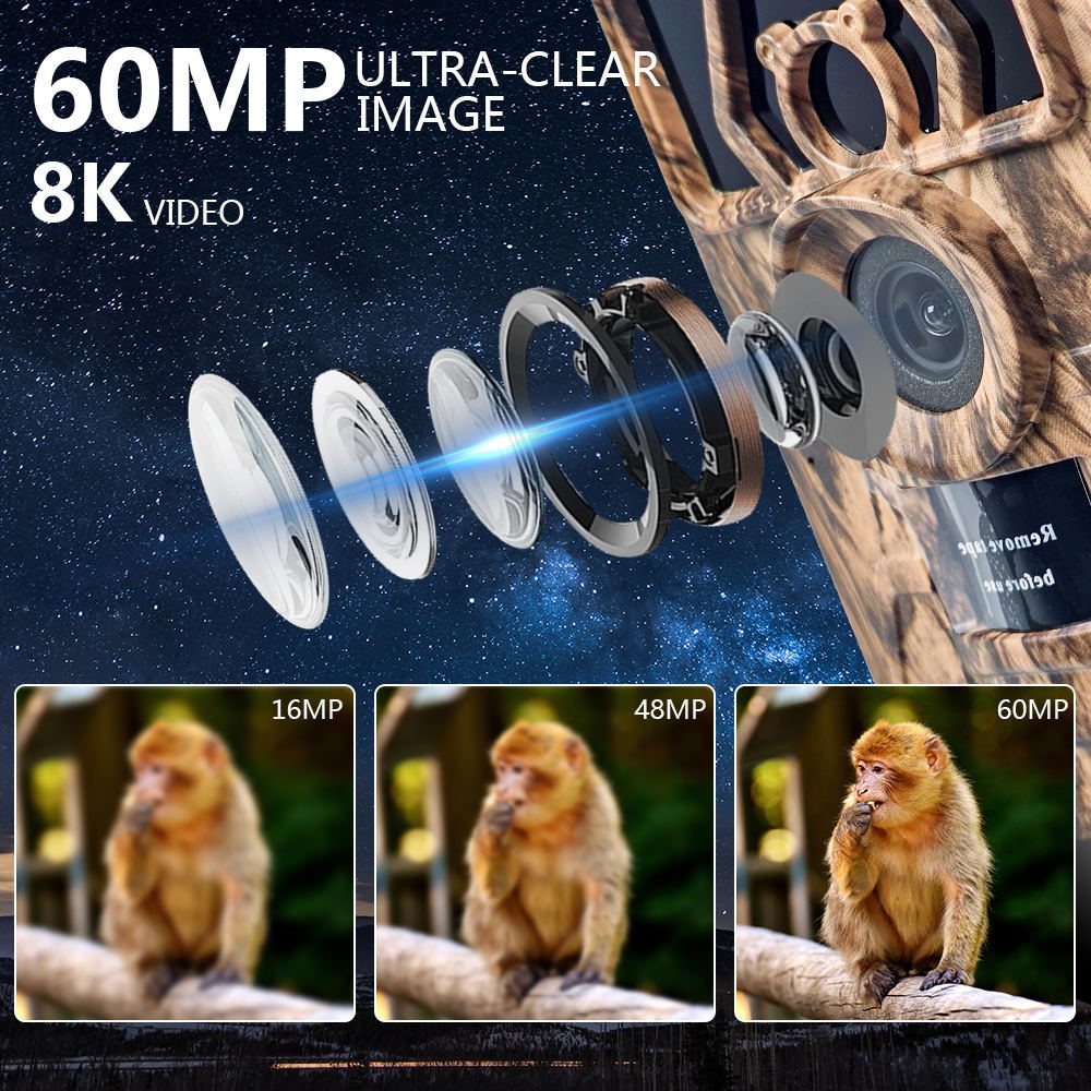 PR801W Ultra Net 8K Video 60MP - Outdoor Hunting Video Camera incelemesi ve fiyatı